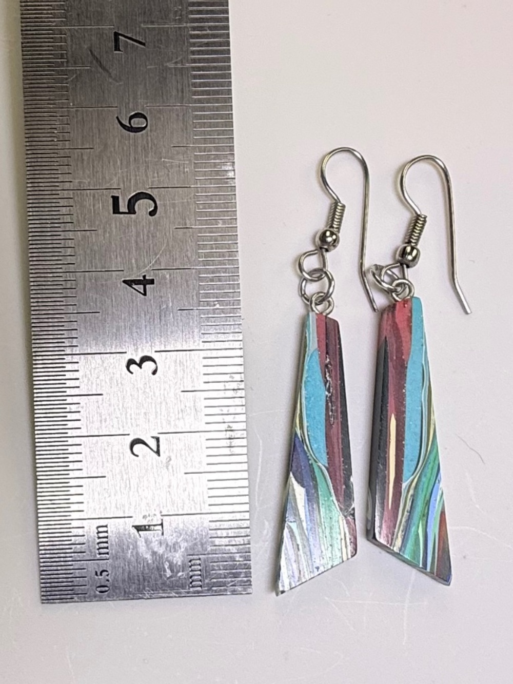 Handmade Dangle Earrings - Picture 6 of 6